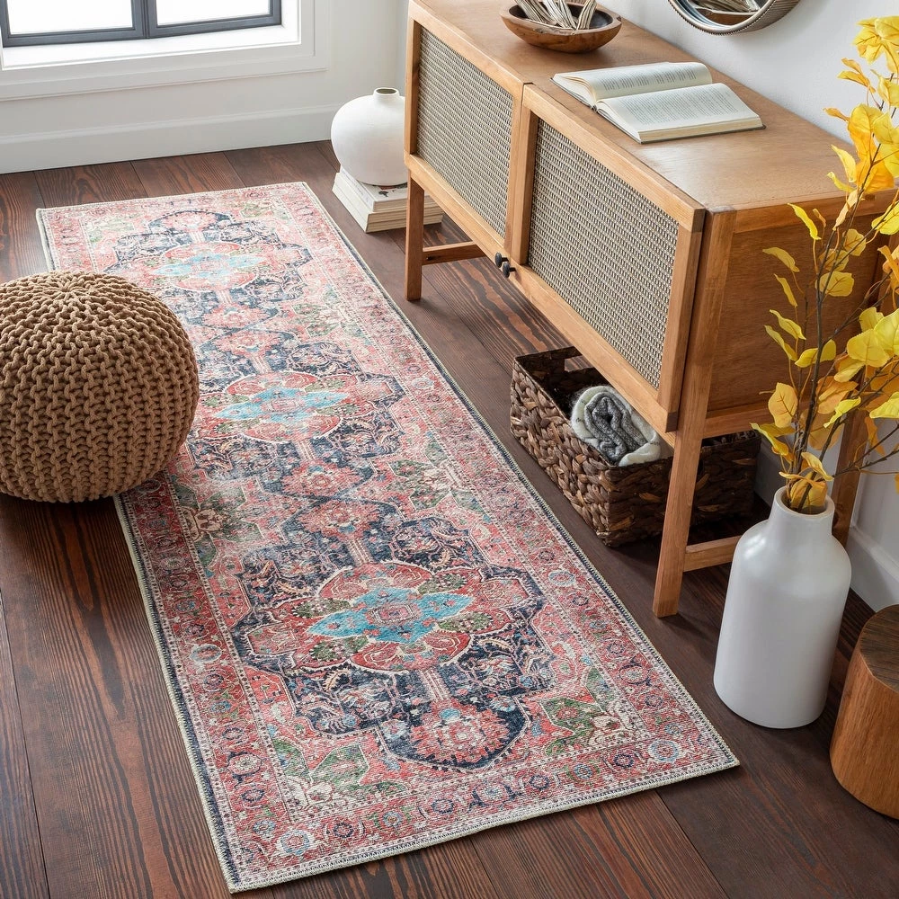 Artistic Weavers Traditional Medallion Machine Washable Area Soft Rug All Area Rugs And Runners 19 Artistic Weavers Traditional Medallion Machine Washable Area Soft Rug All Area Rugs And Runners