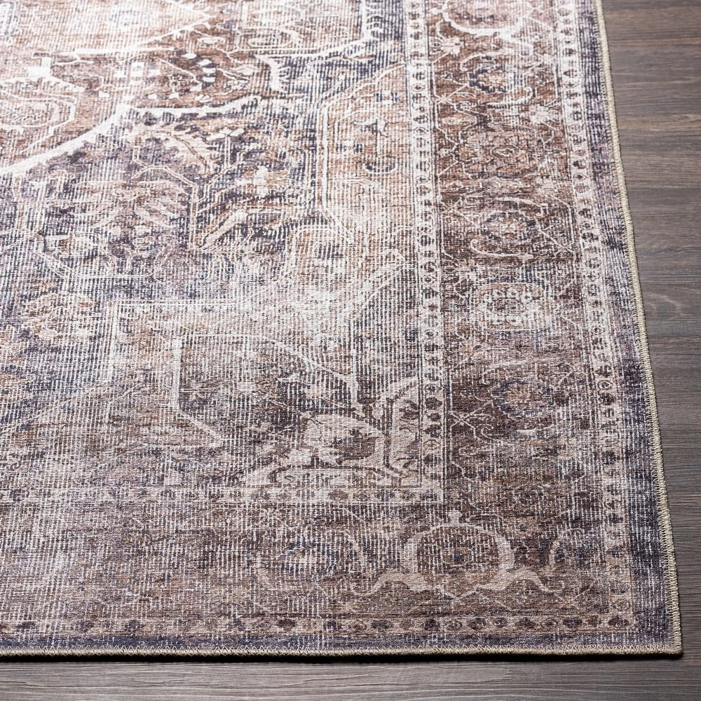 Artistic Weavers Traditional Medallion Machine Washable Area Soft Rug All Area Rugs And Runners 3 Artistic Weavers Traditional Medallion Machine Washable Area Soft Rug All Area Rugs And Runners