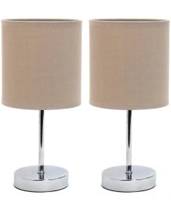 Modern Rugs And Decor 12 Inch Table Lamp Set Home Décor