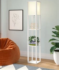 Modern Rugs And Decor 63 Inch Column Floor Lamp Home Décor