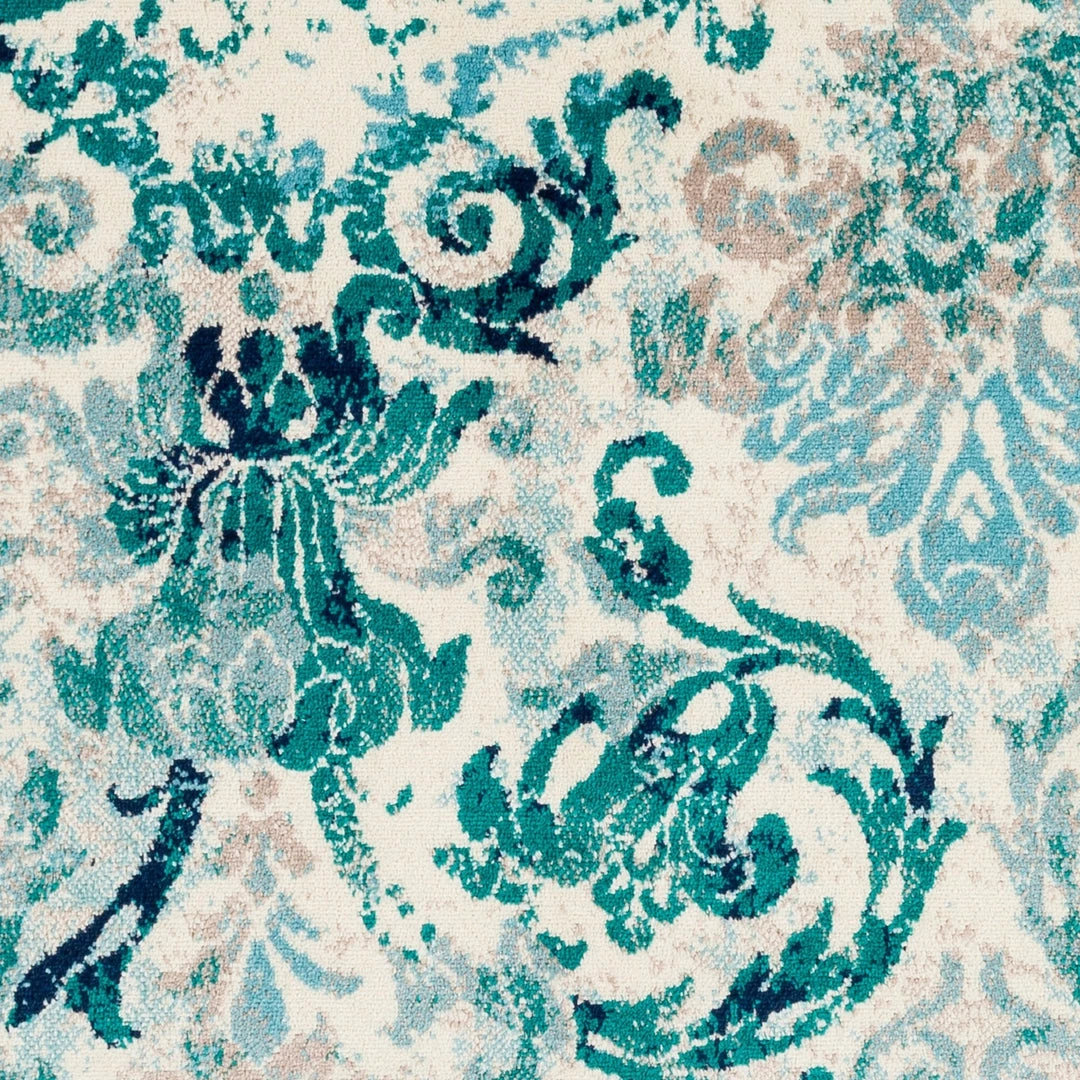 Arturas Teal Damask All Area Rugs And Runners Damask Pattern Soft Teal Aqua Ivory Area Rug 7 Arturas Teal Damask All Area Rugs And Runners Damask Pattern Soft Teal Aqua Ivory Area Rug