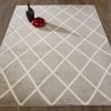 DD All Area Rugs And Runners Trellis Gray/Grey Ivory Area Rugs