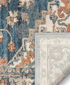 Well Woven All Area Rugs And Runners Judith Blue Vintage Medallion Area Rug 8 Well Woven All Area Rugs And Runners Judith Blue Vintage Medallion Area Rug