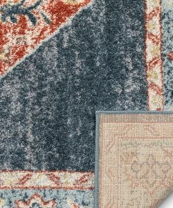 Modern Rugs And Decor All Area Rugs And Runners Medallion Vintage Tribal Blue Red Area Rug