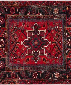 FAS Vintage Southwest Red Multi Soft Area Rug - Multiple Sizes