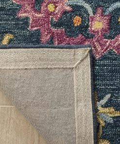 Safavieh All Area Rugs And Runners Hand-Hooked Boho Premium Wool Soft Area Rug Blue / Multi