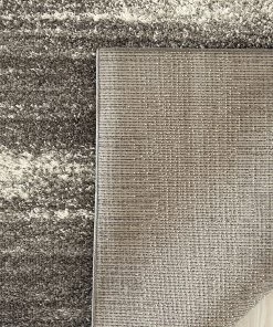 WRG All Area Rugs And Runners Contemporary Cozy Shag Gray/Grey White Area Rug