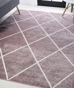 JONATHAN Y Minimalist Diamond Trellis Soft Area Rug Bedroom Kitchen Multi/White All Area Rugs And Runners 65 JONATHAN Y Minimalist Diamond Trellis Soft Area Rug Bedroom Kitchen Multi/White All Area Rugs And Runners
