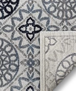 Well Woven Elsa Blue Geometric Tilework Pattern Area Rug All Area Rugs And Runners