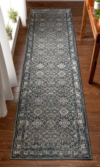Well Woven All Area Rugs And Runners Vintage Oriental Floral Border Blue Soft Area Rug 7 Well Woven All Area Rugs And Runners Vintage Oriental Floral Border Blue Soft Area Rug