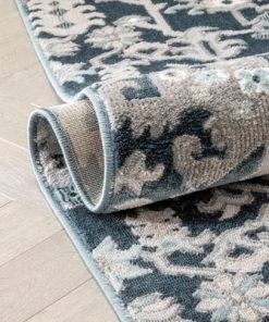 Well Woven Vintage Oriental Persian Blue Soft Area Rug 10 Well Woven Vintage Oriental Persian Blue Soft Area Rug