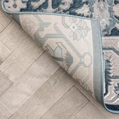 Well Woven Vintage Oriental Persian Blue Soft Area Rug 3 Well Woven Vintage Oriental Persian Blue Soft Area Rug