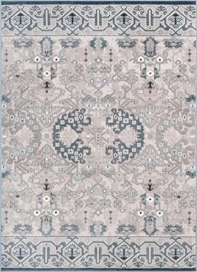 Well Woven Vintage Oriental Persian Grey Soft Area Rug 2 Well Woven Vintage Oriental Persian Grey Soft Area Rug