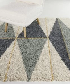 Balta Levine All Area Rugs And Runners Modern Geometric Berber Shag Soft Area Rug