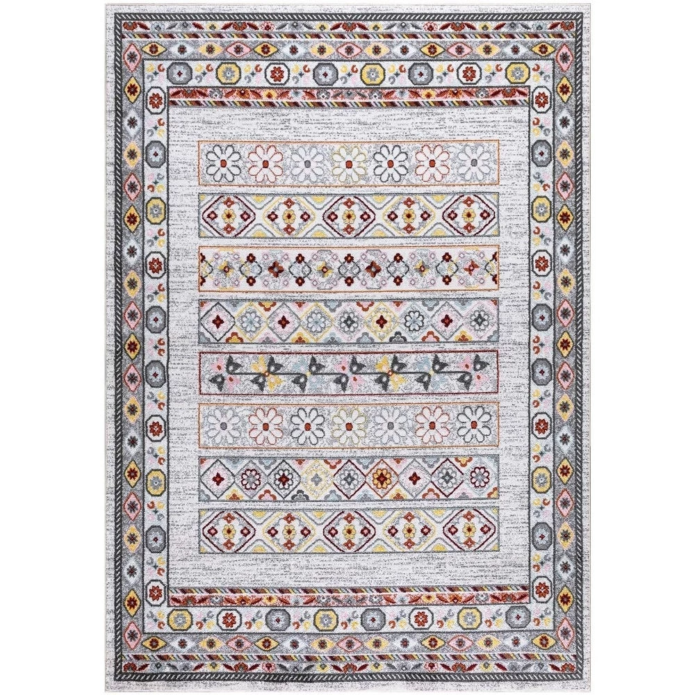 Bohemian & Eclectic Floral Pattern Soft Area Rugs 2 Bohemian & Eclectic Floral Pattern Soft Area Rugs