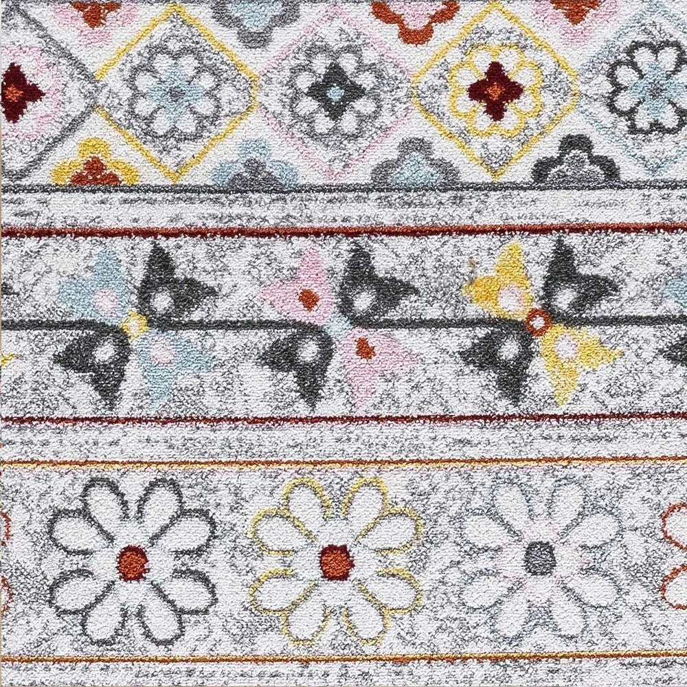 Bohemian & Eclectic Floral Pattern Soft Area Rugs 3 Bohemian & Eclectic Floral Pattern Soft Area Rugs