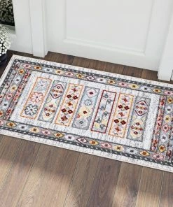 Bohemian & Eclectic Floral Pattern Soft Area Rugs 11 Bohemian & Eclectic Floral Pattern Soft Area Rugs