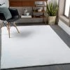 All Area Rugs And Runners Brouillard Modern High-Pile Soft Shag Area Rug
