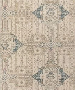 Well Woven Beige Vintage Abstract Geometric Soft Area Rug All Area Rugs And Runners