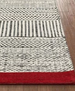 Ww Largo Modern Abstract Geometric Pattern Red Kilim-Style Soft Area Rug All Area Rugs And Runners 9 Ww Largo Modern Abstract Geometric Pattern Red Kilim-Style Soft Area Rug All Area Rugs And Runners