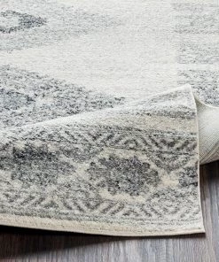 Camryn Boho Southwestern Area Rug Southwestern Ivory Gray White Black Area Rug All Area Rugs And Runners