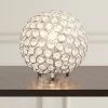 Modern Rugs And Decor Modern Metal Chrome 8 Inch Lamp Modern/ Geometric Rugs