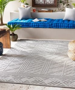 All Area Rugs And Runners Cassian Bohemian Indoor/ Outdoor Area Rug Dark Blue