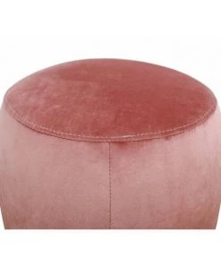 Modern Rugs And Decor Velvet Round Pouf