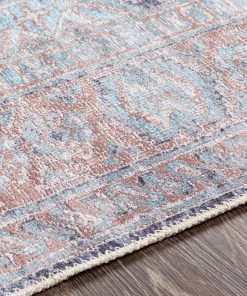 Artistic Weavers Vintage Global Printed Machine Washable Area Soft Rug