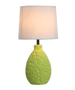 Modern Rugs And Decor 14 Inch Ceramic Crafted Table Lamp