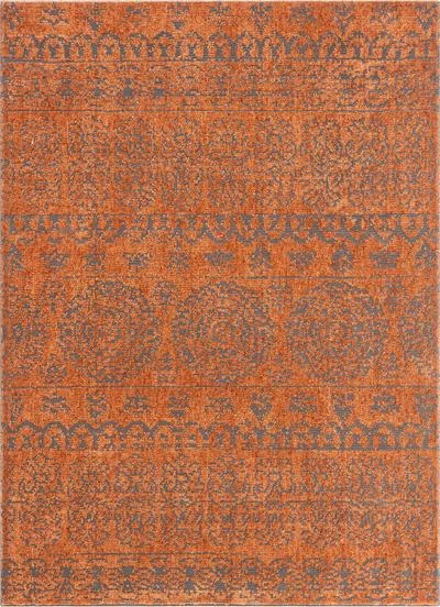 Well Woven Rust Modern Vintage Mediterranean Soft Area Rug 2 Well Woven Rust Modern Vintage Mediterranean Soft Area Rug