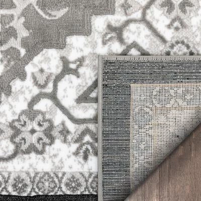 Well Woven All Area Rugs And Runners Vintage Medallion Oriental Grey Soft Area Rug 5 Well Woven All Area Rugs And Runners Vintage Medallion Oriental Grey Soft Area Rug