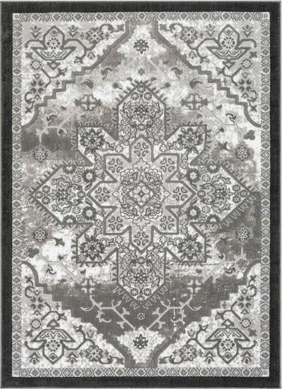 Well Woven All Area Rugs And Runners Vintage Medallion Oriental Grey Soft Area Rug 2 Well Woven All Area Rugs And Runners Vintage Medallion Oriental Grey Soft Area Rug