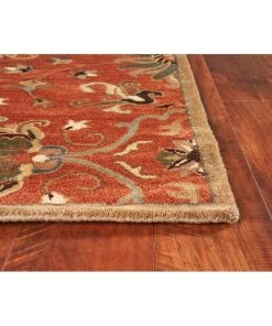 All Area Rugs And Runners Domani Alexandria Classic Tapestry Hand-tufted Wool Soft Area Rug