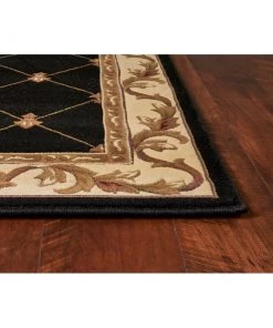 All Area Rugs And Runners Domani Classics Victorian Bordered Trellis Area Soft Rug