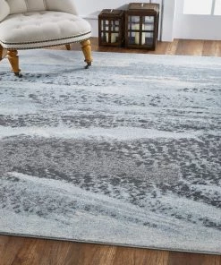 Domani Globe Distressed Landscape Soft Area Rug All Area Rugs And Runners
