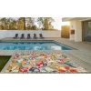 All Area Rugs And Runners Domani Napa Floral Textured Indoor/ Outdoor Area Rug