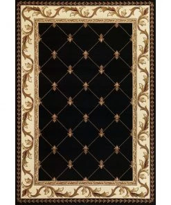 All Area Rugs And Runners Domani Classics Victorian Bordered Trellis Area Soft Rug