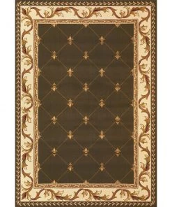 All Area Rugs And Runners Domani Classics Victorian Bordered Trellis Area Soft Rug