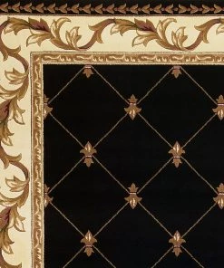 All Area Rugs And Runners Domani Classics Victorian Bordered Trellis Area Soft Rug