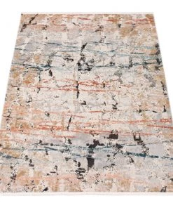 Ecarpetgallery All Area Rugs And Runners Angelina Cream Grey Modern & Contemporary Soft Rug