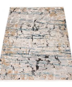 Ecarpetgallery All Area Rugs And Runners Angelina Cream Grey Modern & Contemporary Soft Rug