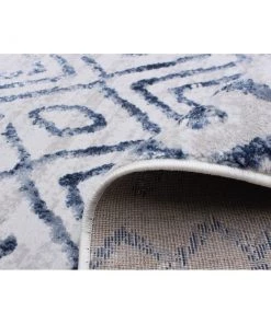 Ecarpetgallery Moroccan Blue Grey Casual Soft Rug All Area Rugs And Runners