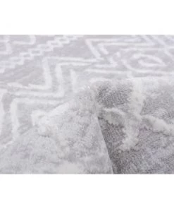 Ecarpetgallery Moroccan Blue Grey Casual Soft Rug All Area Rugs And Runners