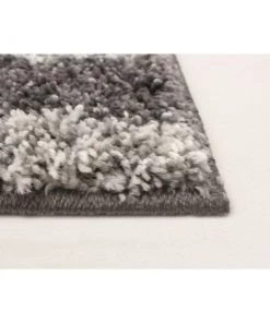 Ecarpetgallery Modern Contemporary Shag Pink Ivory Area Rug All Area Rugs And Runners