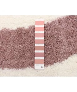 Ecarpetgallery Modern Contemporary Shag Pink Ivory Area Rug All Area Rugs And Runners