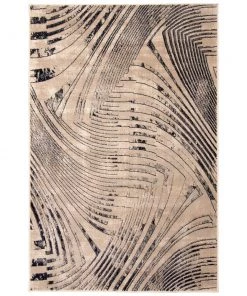Ecarpetgallery All Area Rugs And Runners Abstract Black Grey Taupe Modern & Contemporary Soft Rug