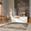 Ecarpetgallery All Area Rugs And Runners Abstract Black Grey Taupe Modern & Contemporary Soft Rug