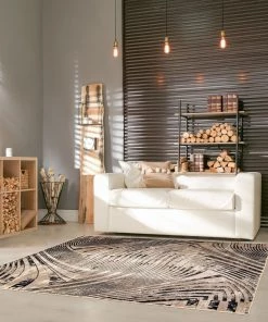 Ecarpetgallery All Area Rugs And Runners Abstract Black Grey Taupe Modern & Contemporary Soft Rug