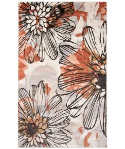 Ecarpetgallery All Area Rugs And Runners Natalie Portman Large Floral Modern & Contemporary Soft Rug